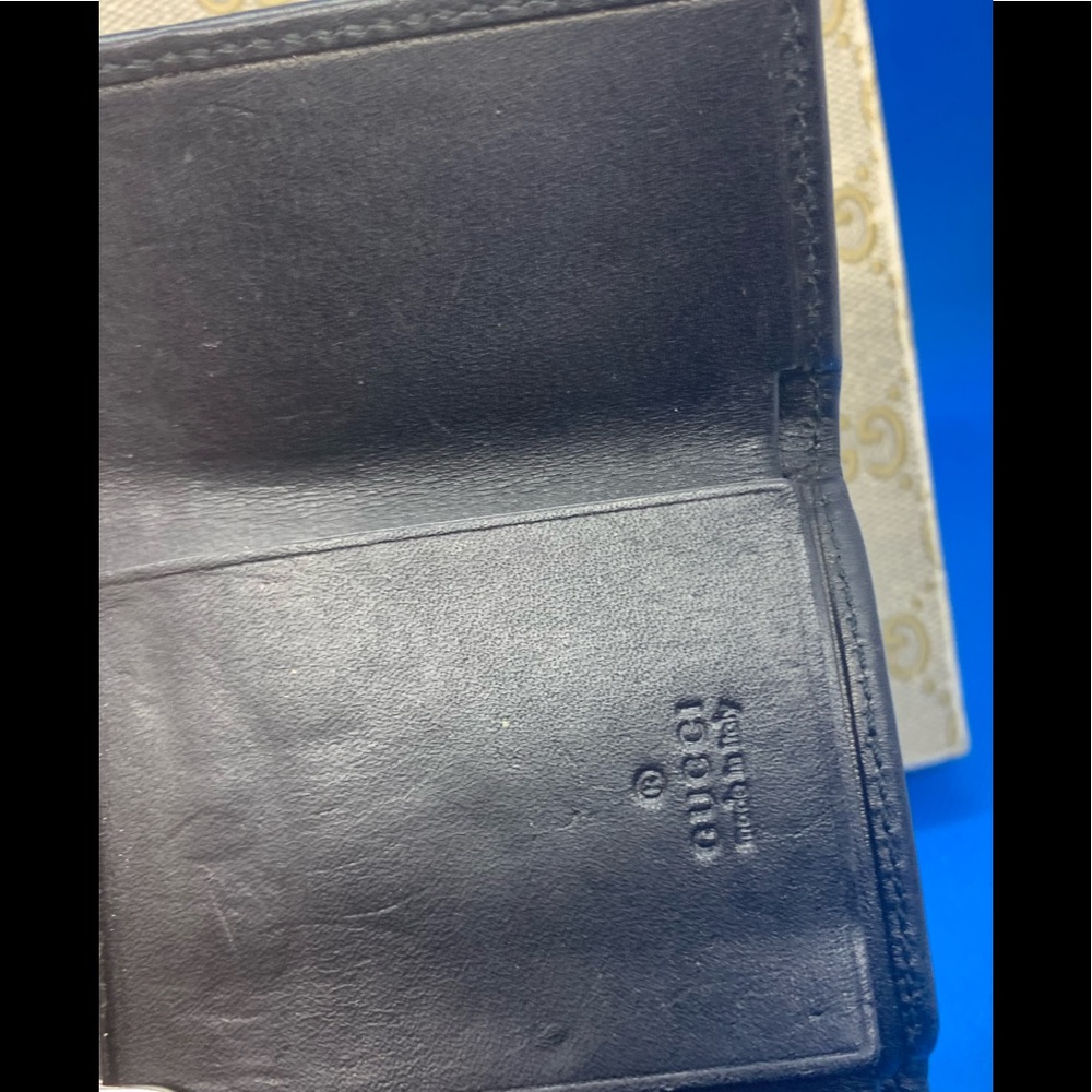 Ultra RareGucci Vintage‎ Beige and Black key holder wallet - Picture 11 of 16